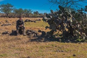 Me next to cactus