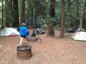 Big Sur campsite