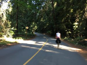 Riding in the State Park